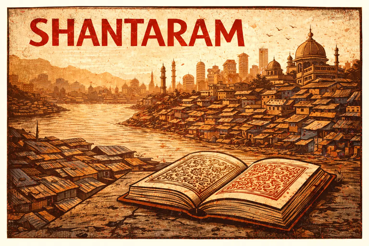 SHANTARAM, BEFORE THE HALFWAY POINT